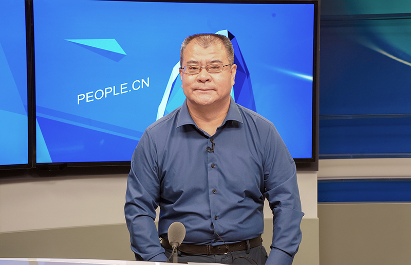 中國(guó)東方演藝集團(tuán)黨委書記、董事長(zhǎng)景小勇接受人民網(wǎng)專訪。